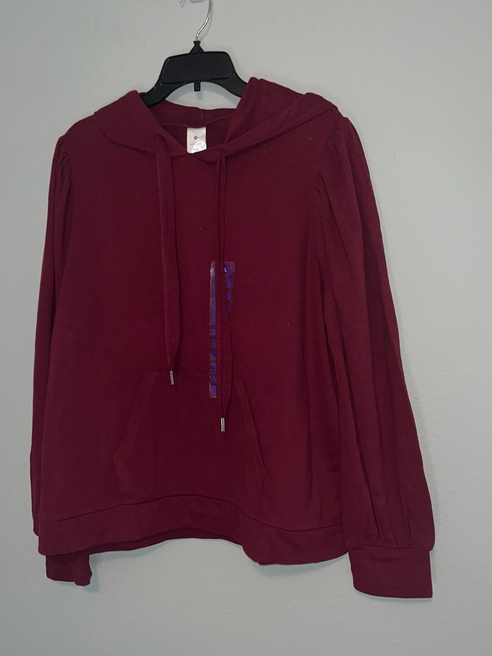 Members Mark French Terry Hoodie Size XX-Large